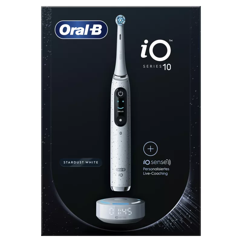 Oral-B iO Series 10 Zahnbürste für Erwachsene rotierend-oszillierend Weiß
