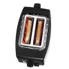 WMF Bueno 0414110011 7 2 Scheibe(n) 800 W Schwarz, Silber