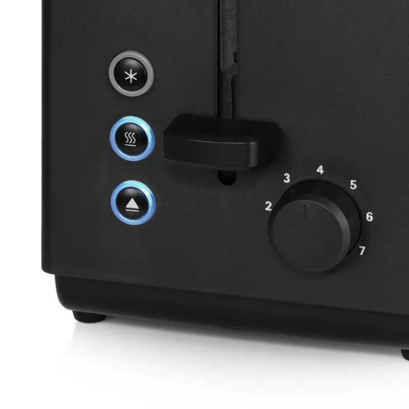 WMF Bueno 0414110011 7 2 Scheibe(n) 800 W Schwarz, Silber