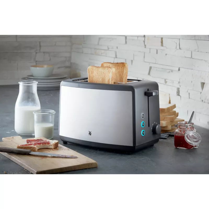 WMF Bueno 0414110011 7 2 Scheibe(n) 800 W Schwarz, Silber