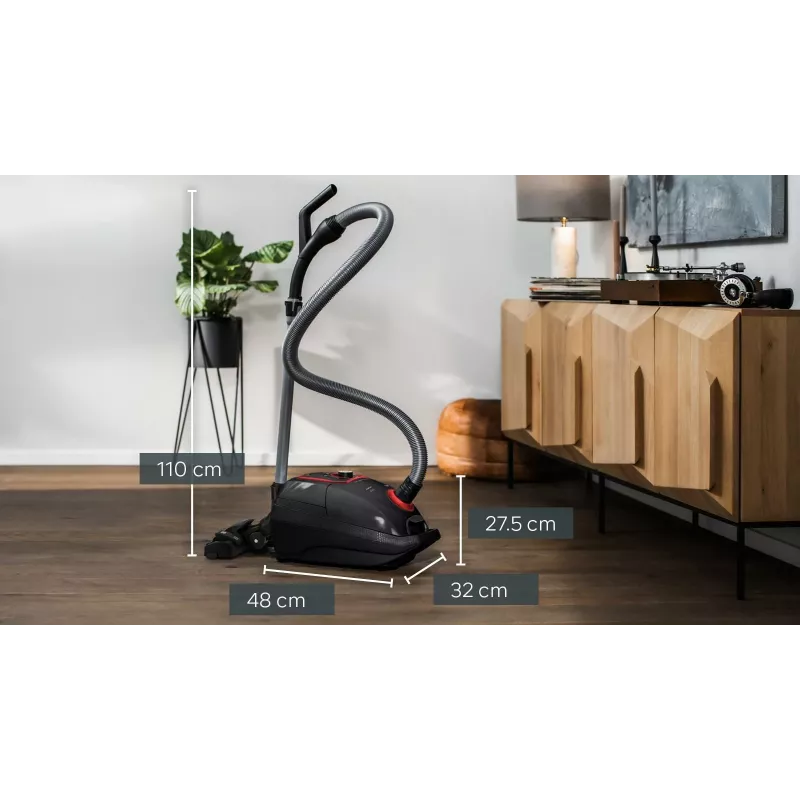 Siemens VSZ7XTRM Bodenstaubsauger 5 l Zylinderstaubsauger Trocken 750 W Staubbeutel