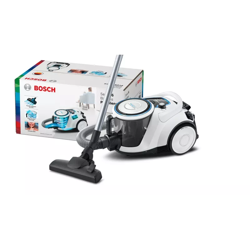Bosch Serie 6 BGC41LSIL Staubsauger 2,4 L Bodenstaubsauger Trocken 600 W beutellos