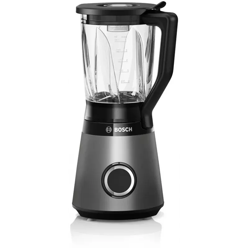 Bosch MMB6172SN Standmixer 1,5 L Tischmixer 1200 W Schwarz, Edelstahl