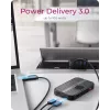 ICY BOX IB-DK4071M-CU31 USB 3.2 Gen 2 (3.1 Gen 1) Typ-C Schwarz