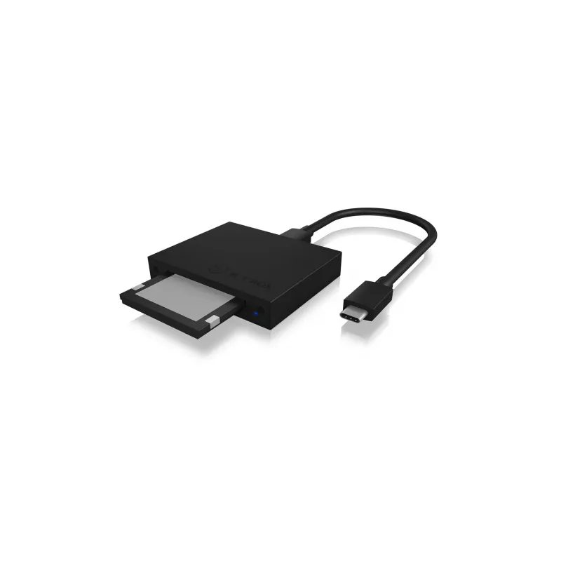 ICY BOX IB-CR402-C31 Kartenleser USB 3.1 (Gen 2) Type-C™ Schwarz