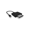 ICY BOX IB-CR402-C31 Kartenleser USB 3.1 (Gen 2) Type-C™ Schwarz