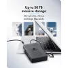 ICY BOX Spade Base 388 Gehäuse für 2,5 Zoll/3,5 Zoll SATA SSD/HDD