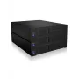 ICY BOX IB-573SSK-12G 8,89 cm (3,5 Zoll) Backplane Schwarz