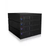 ICY BOX IB-574SSK-12G 8,89 cm (3,5 Zoll) Backplane Schwarz
