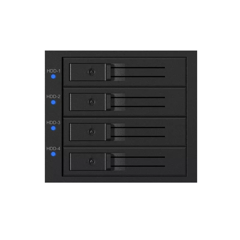 ICY BOX IB-574SSK-12G 8,89 cm (3,5 Zoll) Backplane Schwarz