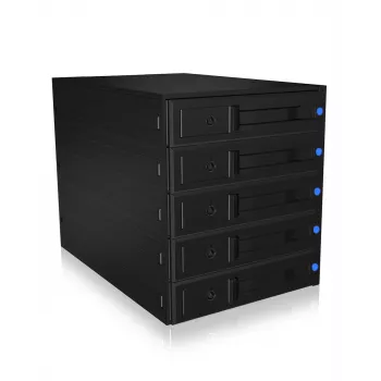 ICY BOX IB-575SSK-12G 8,89 cm (3,5 Zoll) Backplane Schwarz