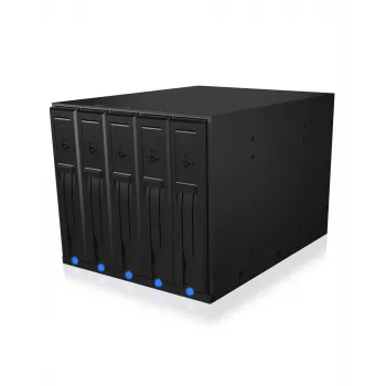 ICY BOX IB-575SSK-12G 8,89 cm (3,5 Zoll) Backplane Schwarz