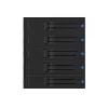 ICY BOX IB-575SSK-12G 8,89 cm (3,5 Zoll) Backplane Schwarz