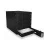 ICY BOX IB-575SSK-12G 8,89 cm (3,5 Zoll) Backplane Schwarz