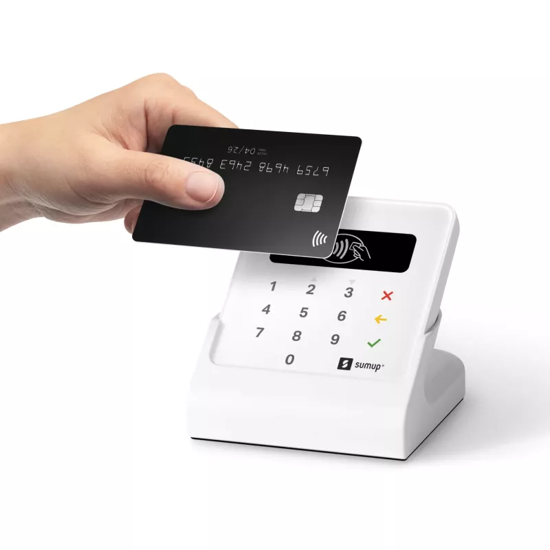 SumUp Air und Ladestation, Bluetooth, Nahfeldkommunikation (NFC), 1 m, Weiß, 141 g