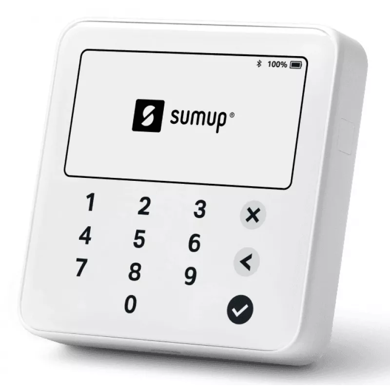 SumUp Solo Lite intelligenter Kartenleser Batterie Bluetooth Weiß