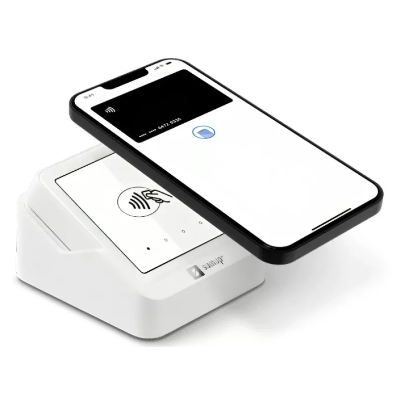 SumUp Solo Smartcard-Lesegerät Akku Wi-Fi Weiß