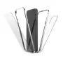 Hama 360° Glas Handyhülle 15,5 cm (6,1 Zoll) Abdeckung Silber, Transparent