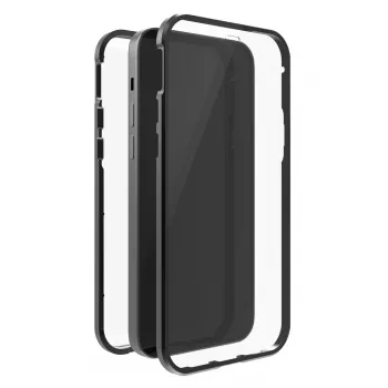 Hama 360° Glass Handyhülle Abdeckung Schwarz Transparent für iPhone 14 Pro