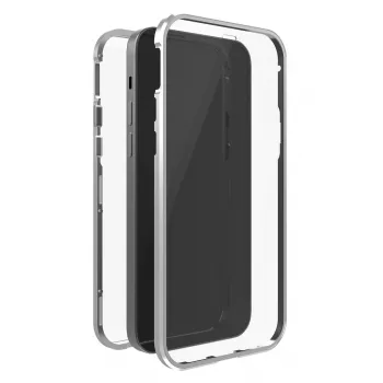 Hama 360° Glass Handyhülle Abdeckung Silber Transparent für iPhone 14 Pro