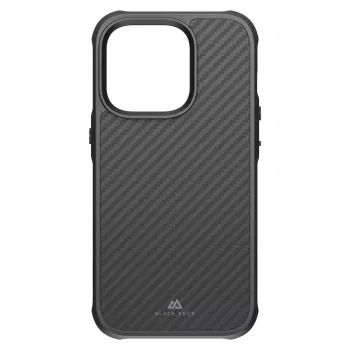 Hama Robust Carbon Handyhülle 15,5 cm (6,1 Zoll) Cover Schwarz