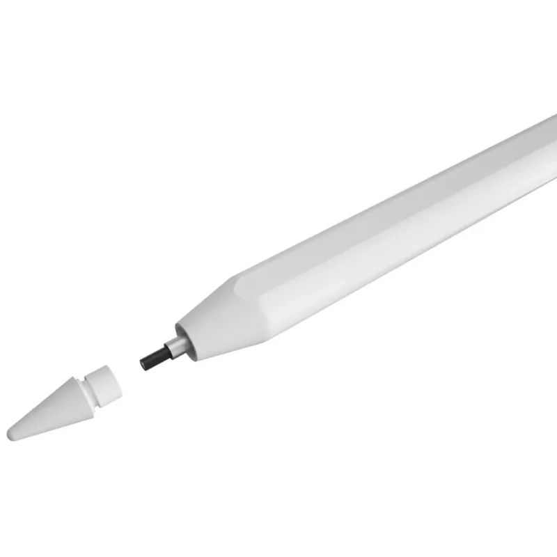 DEQSTER Lite Ersatzspitzen – Packung mit 2, Spitze, Weiß, Polyvinylchlorid (PVC), DEQSTER Pencil Lite, China, 15,1 mm