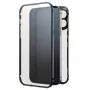 Hama 360° Glas Handyhülle Abdeckung Schwarz für iPhone 15 Pro Max 6,7 Zoll