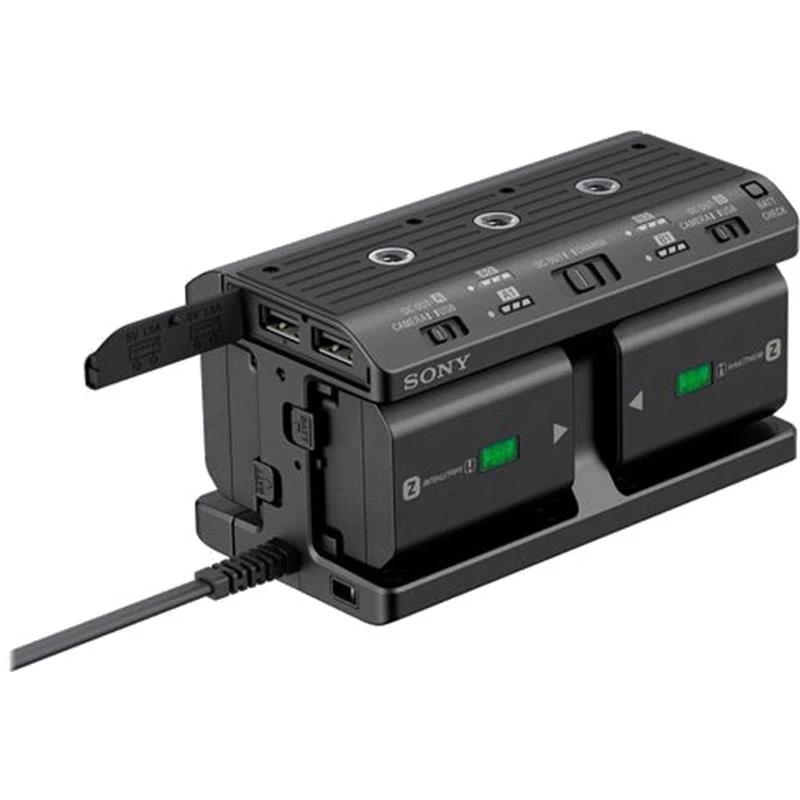 Sony NPA-MQZ1K Mehrfach-Akkuadapter-Set, 2 USB-Ausgänge