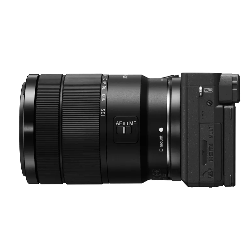 Sony α 6400 + SEL18135 MILC 24,2 MP CMOS 6000 x 4000 Pixel Schwarz