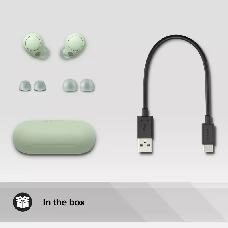 Sony WF-C700N Headset True Wireless Stereo (TWS) In-Ear Anrufe/Musik Bluetooth Grün