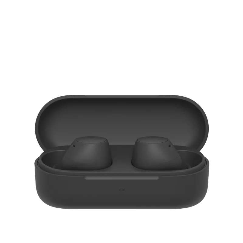 Headset Sony WF-C510 In-Ear True Wireless Ohrhörer, Bluetooth 5.3, IPX4, 6 mm Treiber, 22 h Akku (mit Ladecase) — Schwarz