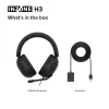 Kabelgebundenes Over-Ear-Headset Sony INZONE H3 – Schwarz, Modell MDRG300B.CE7