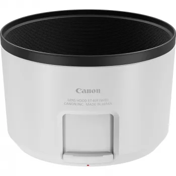 Gegenlichtblende Canon ET-83F (WIII) — rund weiß, kompatibel mit Objektiven mit 8,89 cm Durchmesser