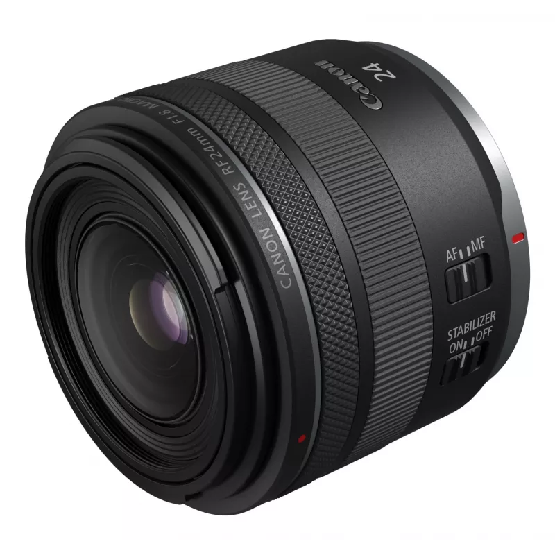 Canon Wide-Angle RF 24 mm F1.8 Macro IS STM Kameraobjektive, Schwarz