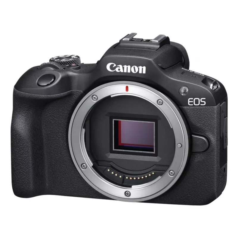 Mirrorless camera body Canon EOS R100, 24.1 MP CMOS, 6000×4000, 4K, Schwarz