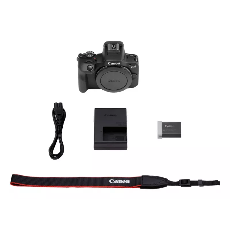 Mirrorless camera body Canon EOS R100, 24.1 MP CMOS, 6000×4000, 4K, Schwarz