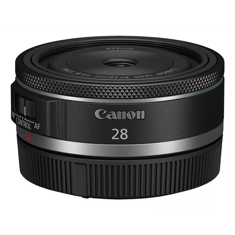 Canon Weitwinkel RF 28 mm F2.8 STM Kameraobjektive, Schwarz