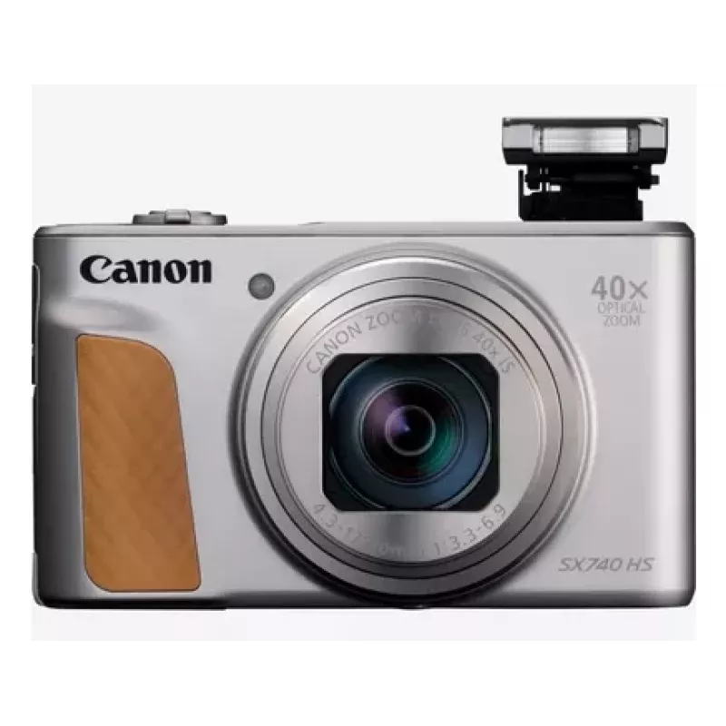 Canon PowerShot SX740 HS Lite Edition 1/2,3 Zoll Kompaktkamera 20,3 MP CMOS 5184 x 3888 Pixel Silber