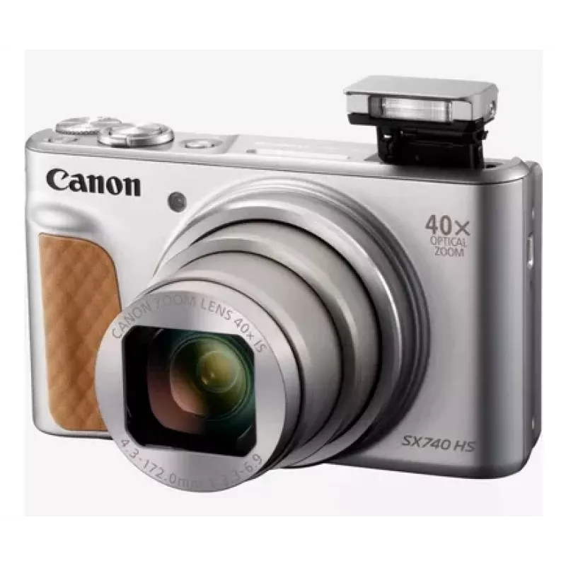 Canon PowerShot SX740 HS Lite Edition 1/2,3 Zoll Kompaktkamera 20,3 MP CMOS 5184 x 3888 Pixel Silber