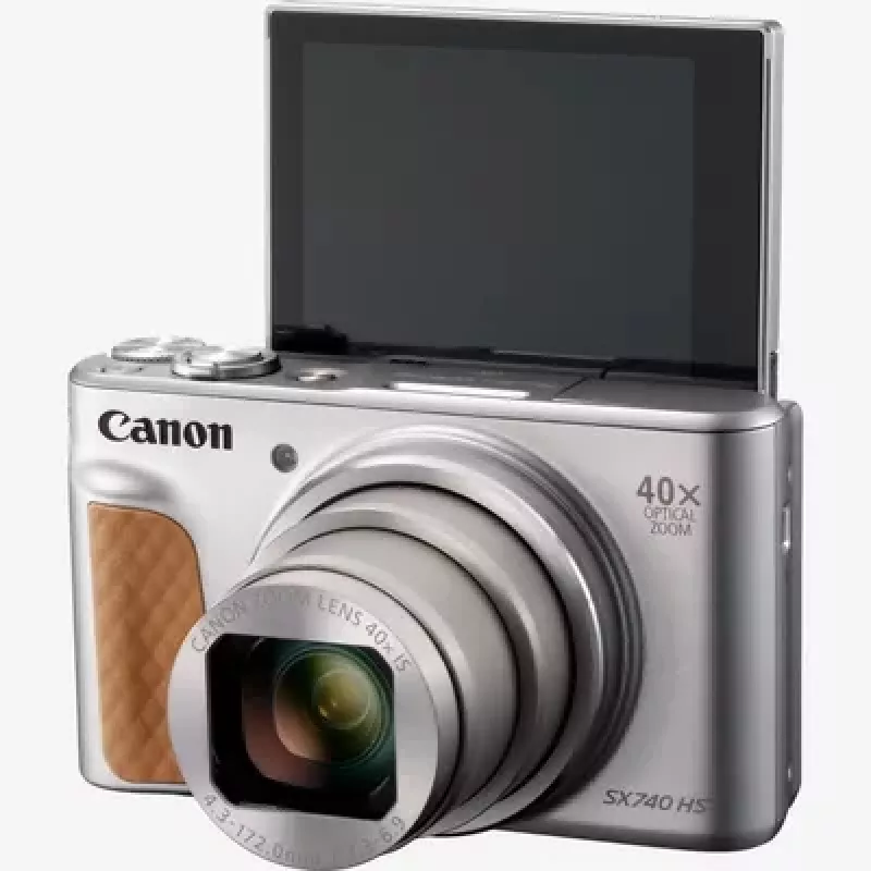 Canon PowerShot SX740 HS Lite Edition 1/2,3 Zoll Kompaktkamera 20,3 MP CMOS 5184 x 3888 Pixel Silber