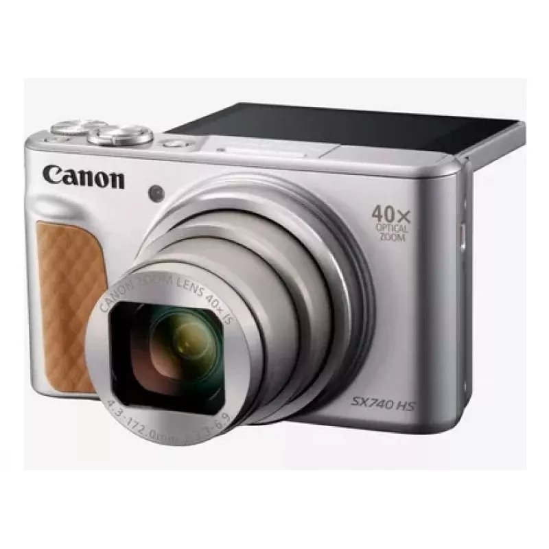 Canon PowerShot SX740 HS Lite Edition 1/2,3 Zoll Kompaktkamera 20,3 MP CMOS 5184 x 3888 Pixel Silber