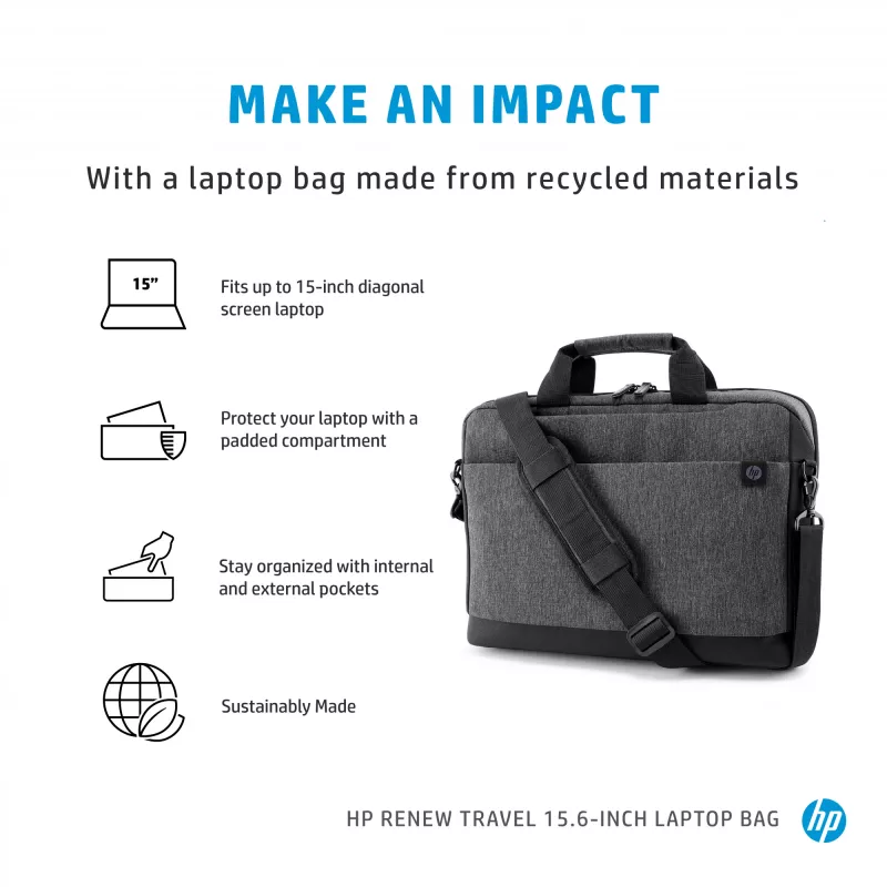 HP Renew Travel 15,6-Zoll-Laptoptasche