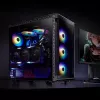 PC Case XPG BATTLECRUISER Midi Tower Schwarz
