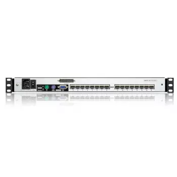 ATEN KL1508AN Rack-Konsole 48,3 cm (19 Zoll) Schwarz 1U