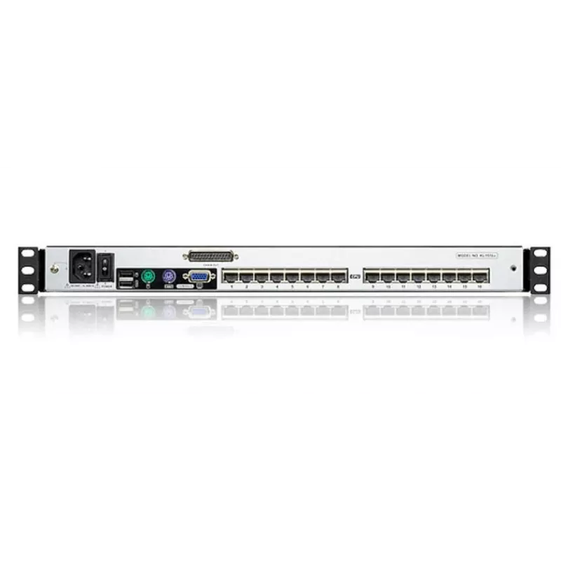 ATEN KL1508AN Rack-Konsole 48,3 cm (19 Zoll) Schwarz 1U