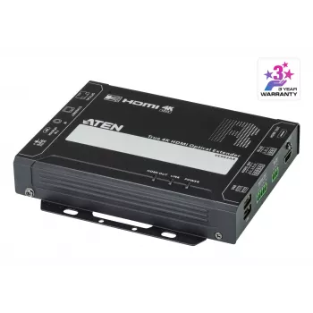 ATEN True 4K HDMI Optischer Empfänger (4K@300m (K1, MM) / 10km (K2, SM))