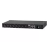 ATEN 32A 8-fach 1HE Metered eco PDU, Metered, 1HE, Schwarz, LCD, 8 AC-Ausgänge, C13-Kupplung, C19-Kupplung