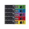 ATEN 32A 8-fach 1HE Metered eco PDU, Metered, 1HE, Schwarz, LCD, 8 AC-Ausgänge, C13-Kupplung, C19-Kupplung