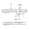 ATEN 32A 8-fach 1HE Metered eco PDU, Metered, 1HE, Schwarz, LCD, 8 AC-Ausgänge, C13-Kupplung, C19-Kupplung