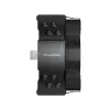 Luftkühler Cougar Forza 50 ARGB — Luftstrom 143,53 m³/h, max. Luftdruck 4,24 mmH2O, HDB-Lager, schwarz